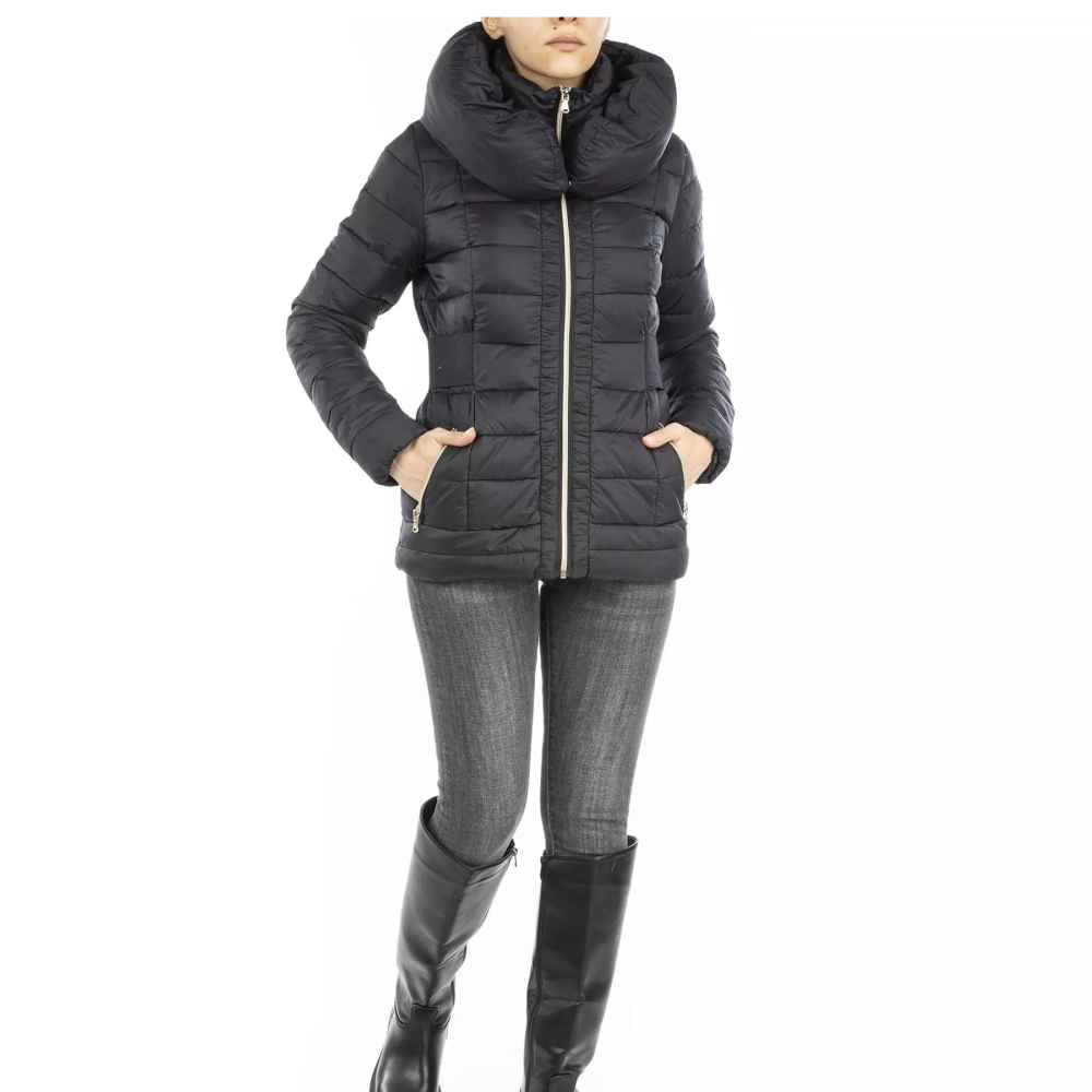 Fashion Puffer Jacket for Women Long Sleeve Zipper Siara