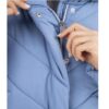 Puffer Jacket for Women Long Sleeve Zipper with Hood Bahar