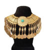 Women's Choker Necklace Model Ottoman Coin