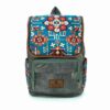 Persian Ethnic Backpack for Women Model Sky