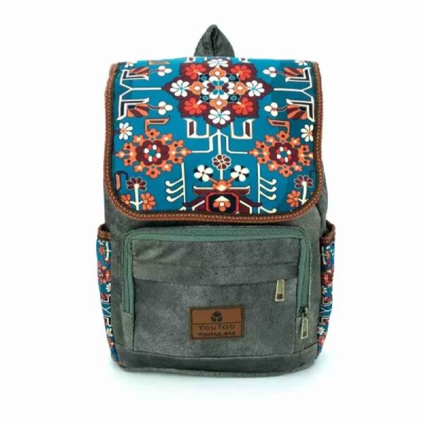 Persian Ethnic Backpack for Women Model Sky