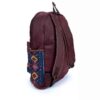 Persian Ethnic Backpack for Women Model Maroon