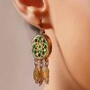 Gold Plated Earring for Women Dream Catcher