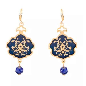 Persian Earrings Gold  Plated for Women Eslimi