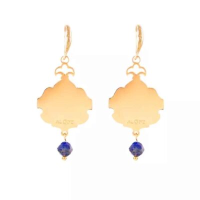 Persian Earrings Gold  Plated for Women Eslimi