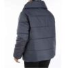 Fashion Puffer Jacket for Women Long Sleeve Zipper Rees