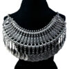 Women's Ottoman Coin Choker Necklace