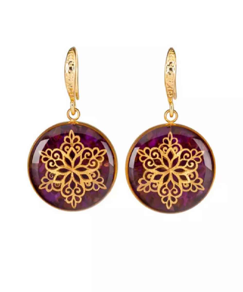 Gold Plated Earring for Women Shamse