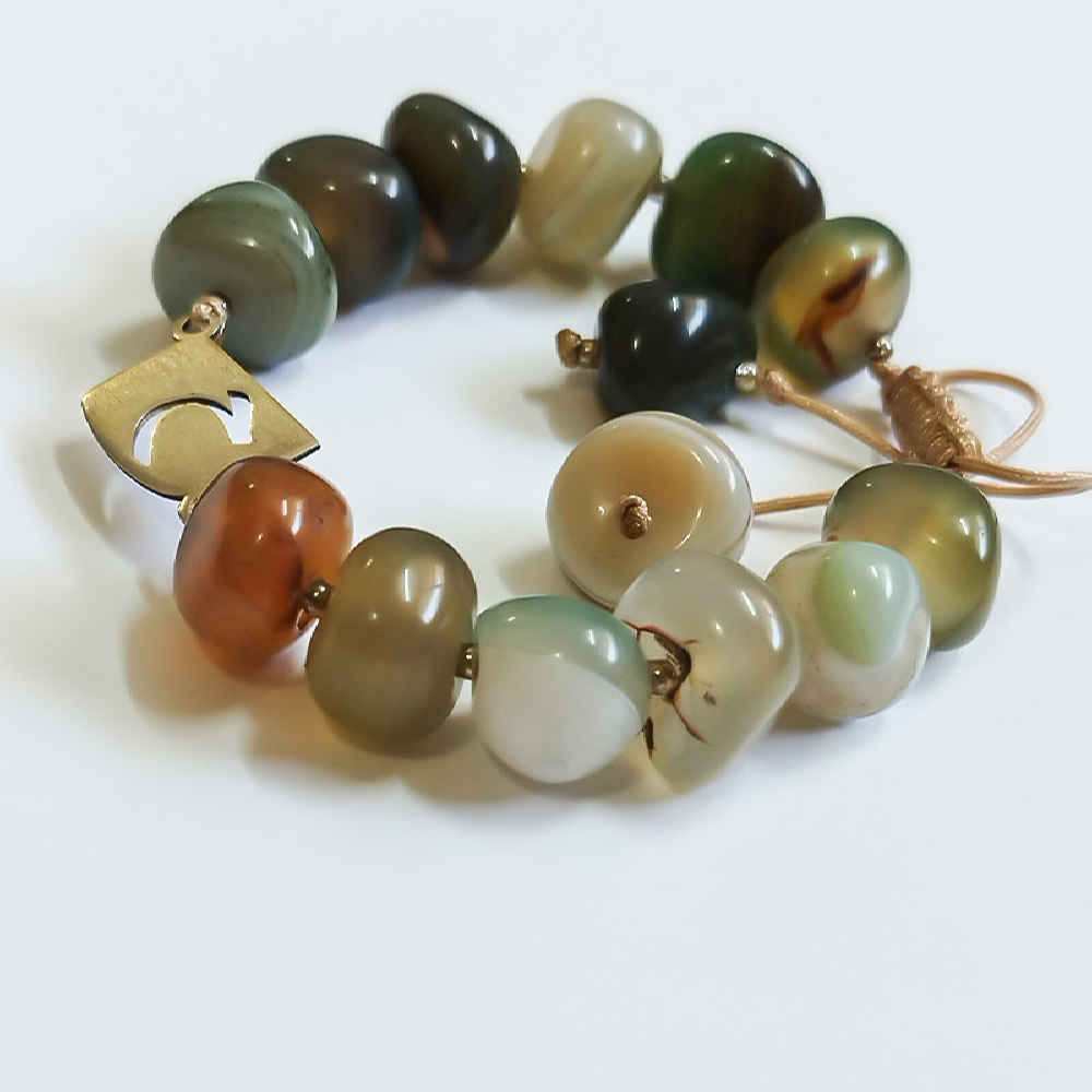 Persian Silver Beaded Bracelet for Women – Heh Model