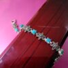 Silver Bracelet with Turquoise Gemstone for Women Yara