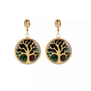 Women's Tree of Life Drop Earrings