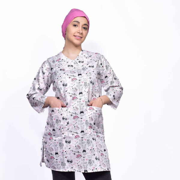 Women's Veterinary Scrub Top – Durable & Stylish