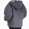Puffer Jacket for Women Long Sleeve Zipper with Hood
