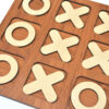 Wooden Tic Tac Toe Board Game – Classic Strategy with Elegant Design