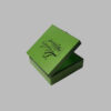 Handcrafted Wooden Jewelry Box with Persian Calligraphy Quote