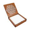 Handcrafted Wooden Jewelry Box with Geometric Design