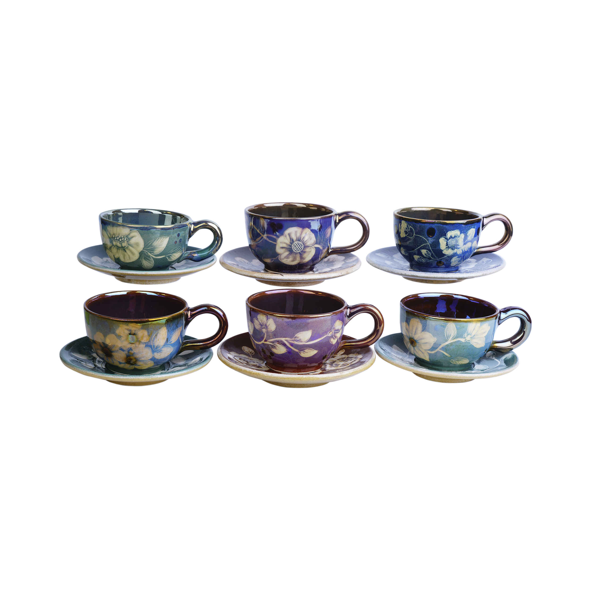 Persian Teacup Set with Saucer – Hamraz Ceramic Design
