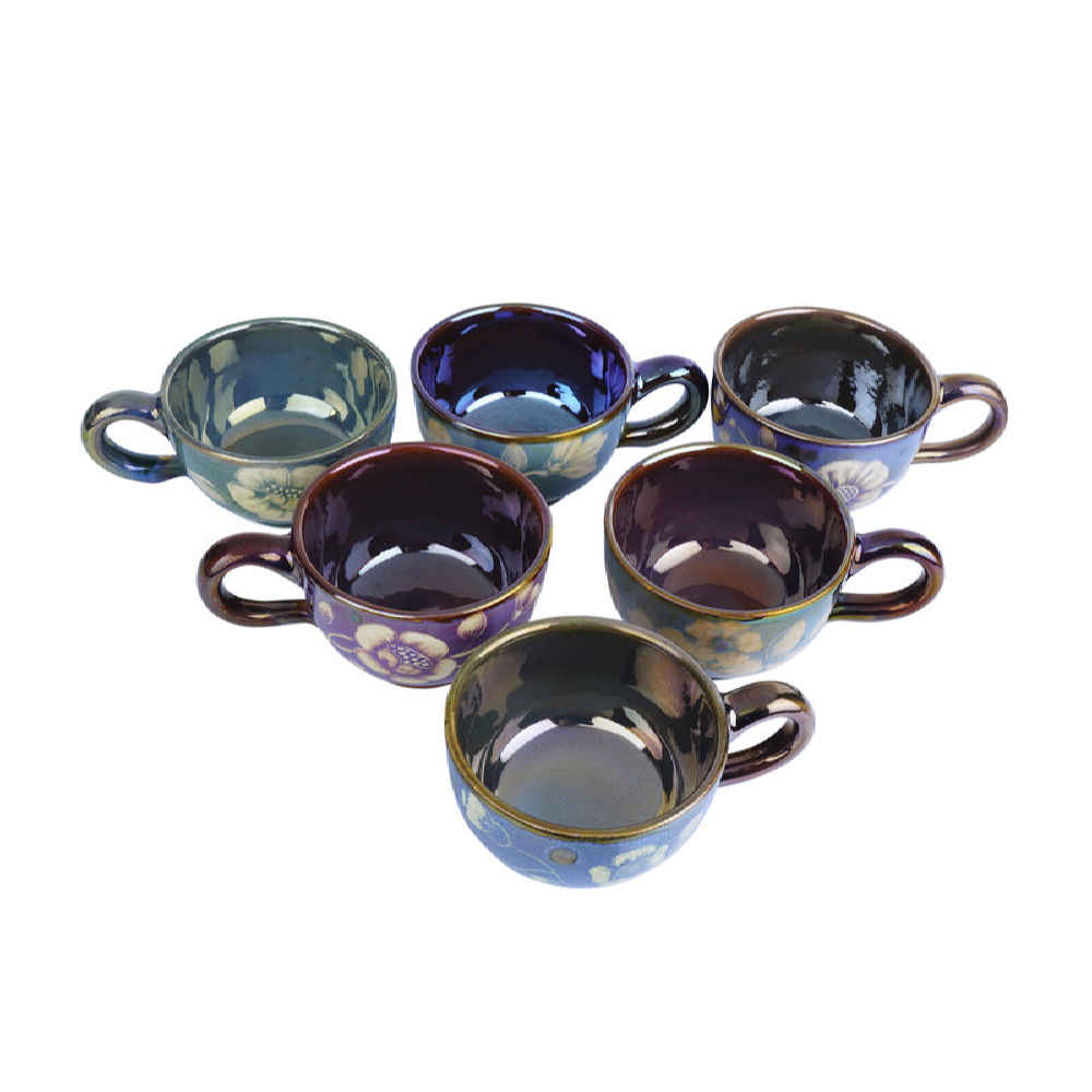 Persian Teacup Set with Saucer - Hamraz Ceramic Design