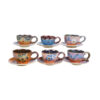 Persian Teacup Set with Saucer - Shiba Ceramic Design