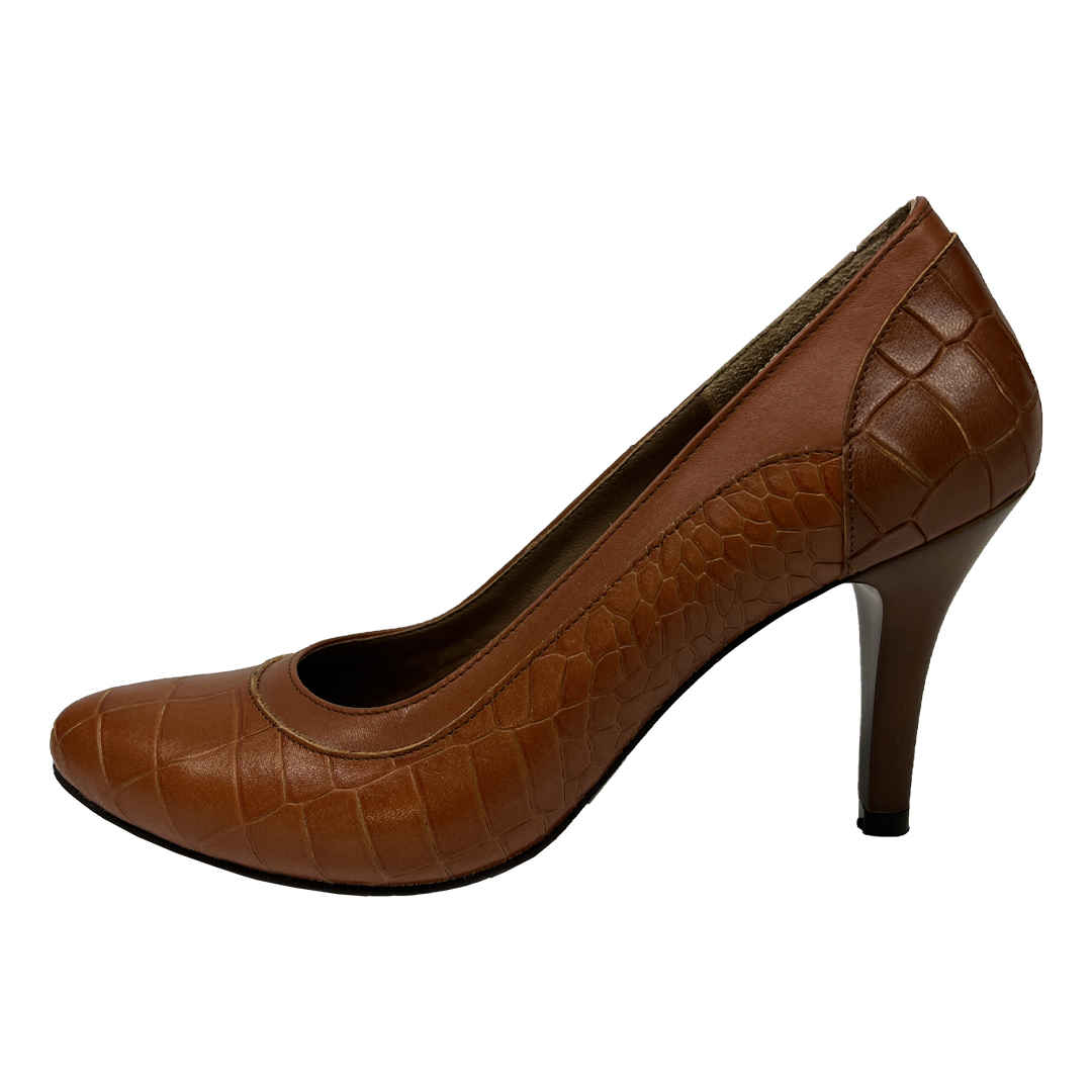 Women's Leather High Heels Shoes Model Honey