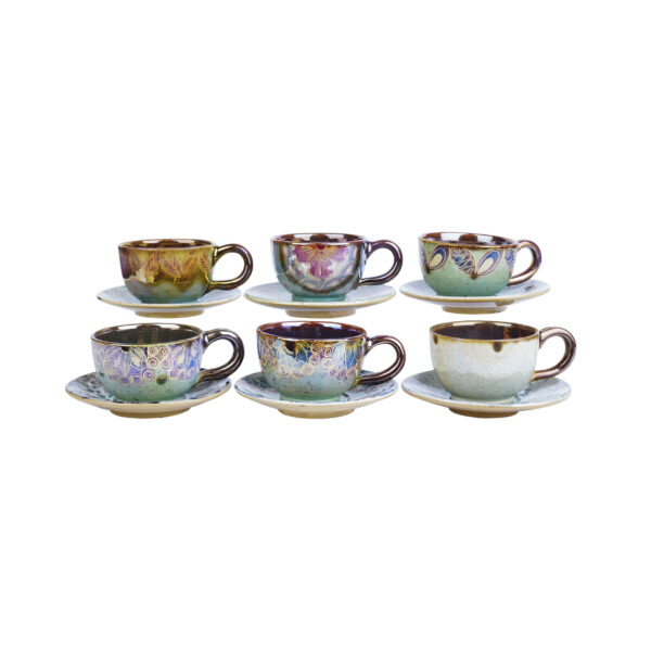 Ceramic Cup and Saucer Set