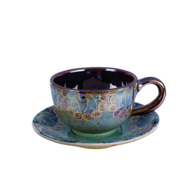 Persian Teacup Set with Saucer – Farhan Ceramic Design