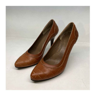 Women’s Leather High Heels Shoes Model Honey