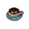 Persian Teacup Set with Saucer - Victoria Ceramic Design