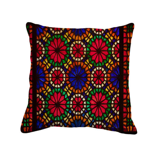 Ethnic Stunning Cushion Cover - Printed Cultural Design
