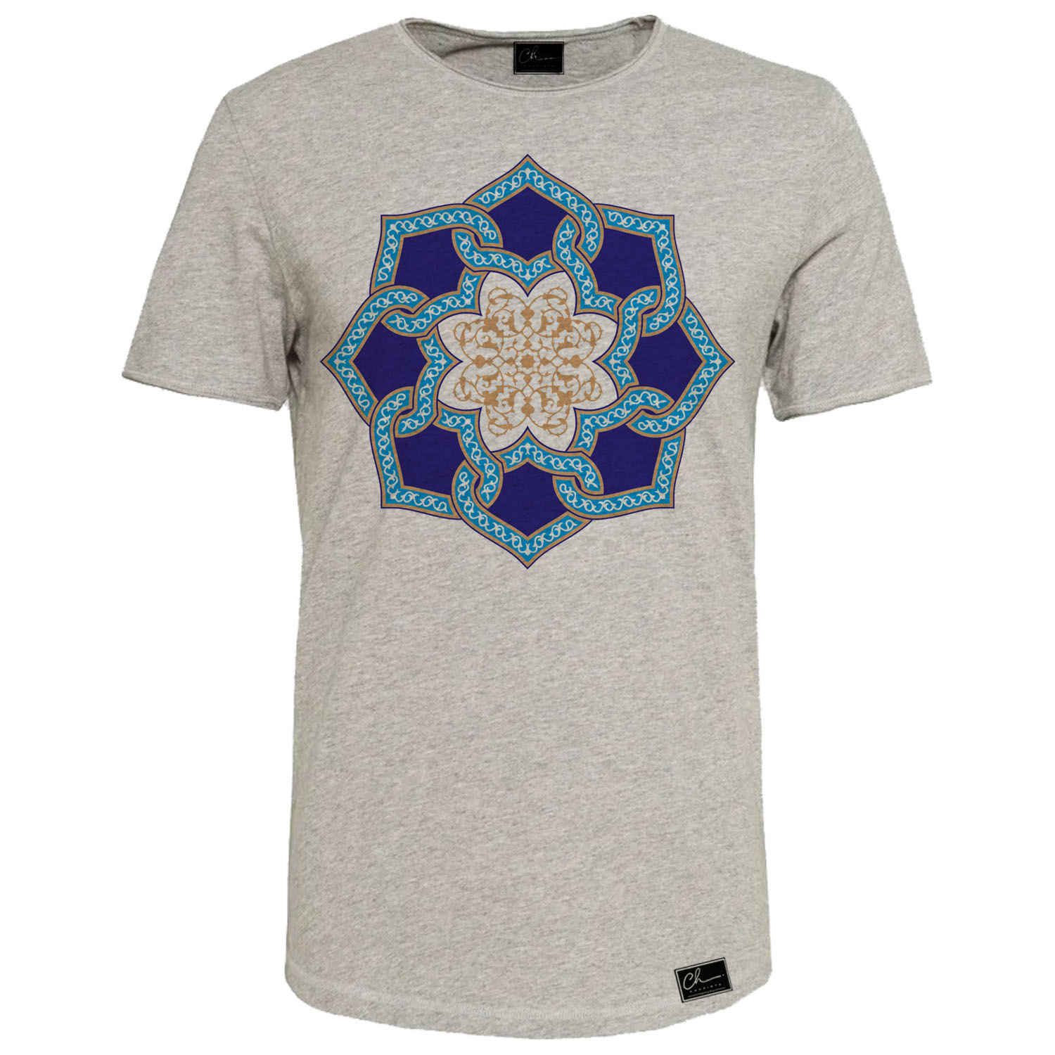 Persian Style Short Sleeve T-Shirt Model Satin