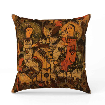 Stunning Cushion Cover – Persian Printed Ancient Design