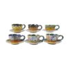 Persian Teacup Set with Saucer - Adrina Ceramic Design