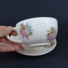 Persian Teacup with Saucer - Garden Ceramic Design
