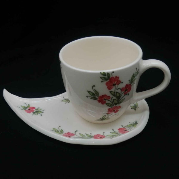 Persian Teacup with Saucer - Hiva Ceramic Design