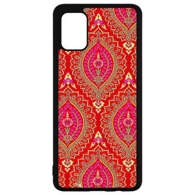 Traditional Red Persian-Inspired Mobile Phone Case for Samsung