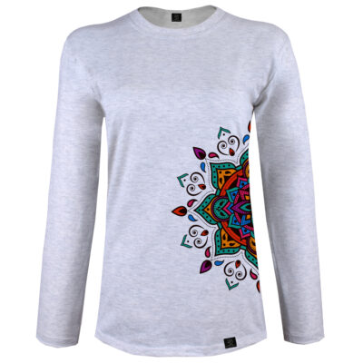 Persian Long Sleeve Cotton T-Shirt Model Asra