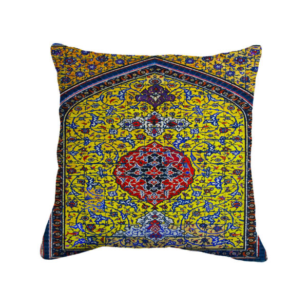 Ethnic Stunning Cushion Cover - Printed Sun Design