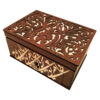 2-Tier Wooden Watch Box with Persian Calligraphy