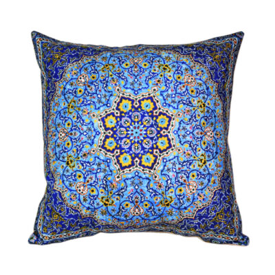 Stunning Cushion Cover – Persian Printed Sky Design