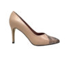 Women's Leather High Heels Shoes Model Sherly