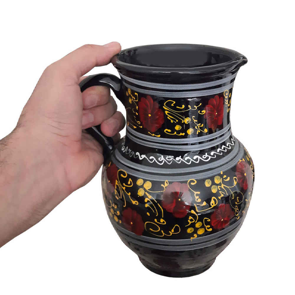 Handmade Ceramic Pitcher & Cup Set Model Elisa ShopiPersia