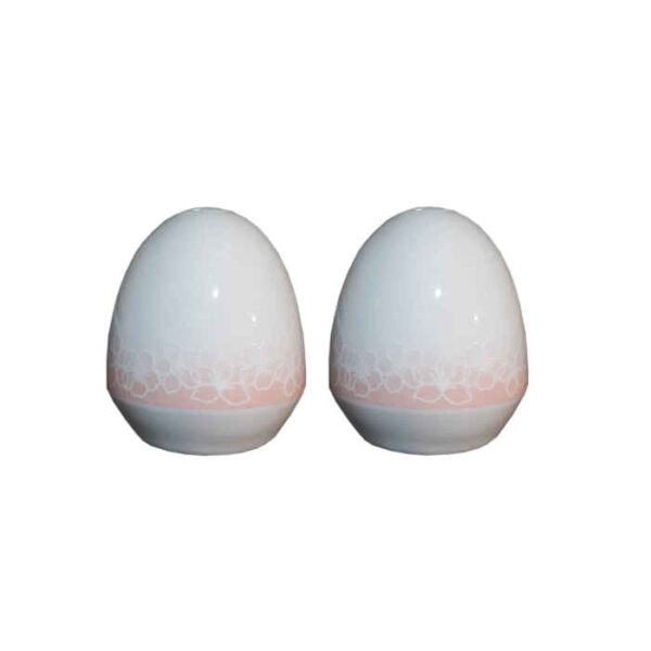 Set of Ceramic Salt & Pepper Shakers Pink