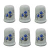 Set of Ceramic Salt & Pepper Shakers Romantic
