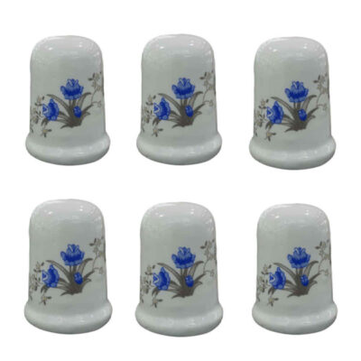 Set of Ceramic Salt & Pepper Shakers Romantic
