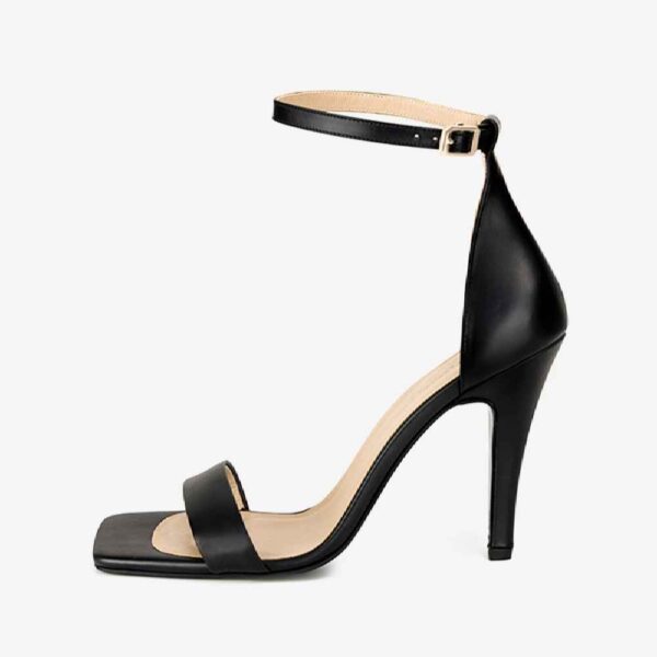 Women's Ankle Strap Heels Shoes Model Charlotte