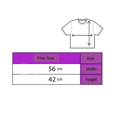 Women’s Short Sleeve Crop Top Model Magic