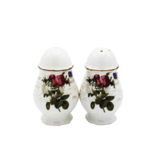 Set of Ceramic Salt & Pepper Shakers Camelia