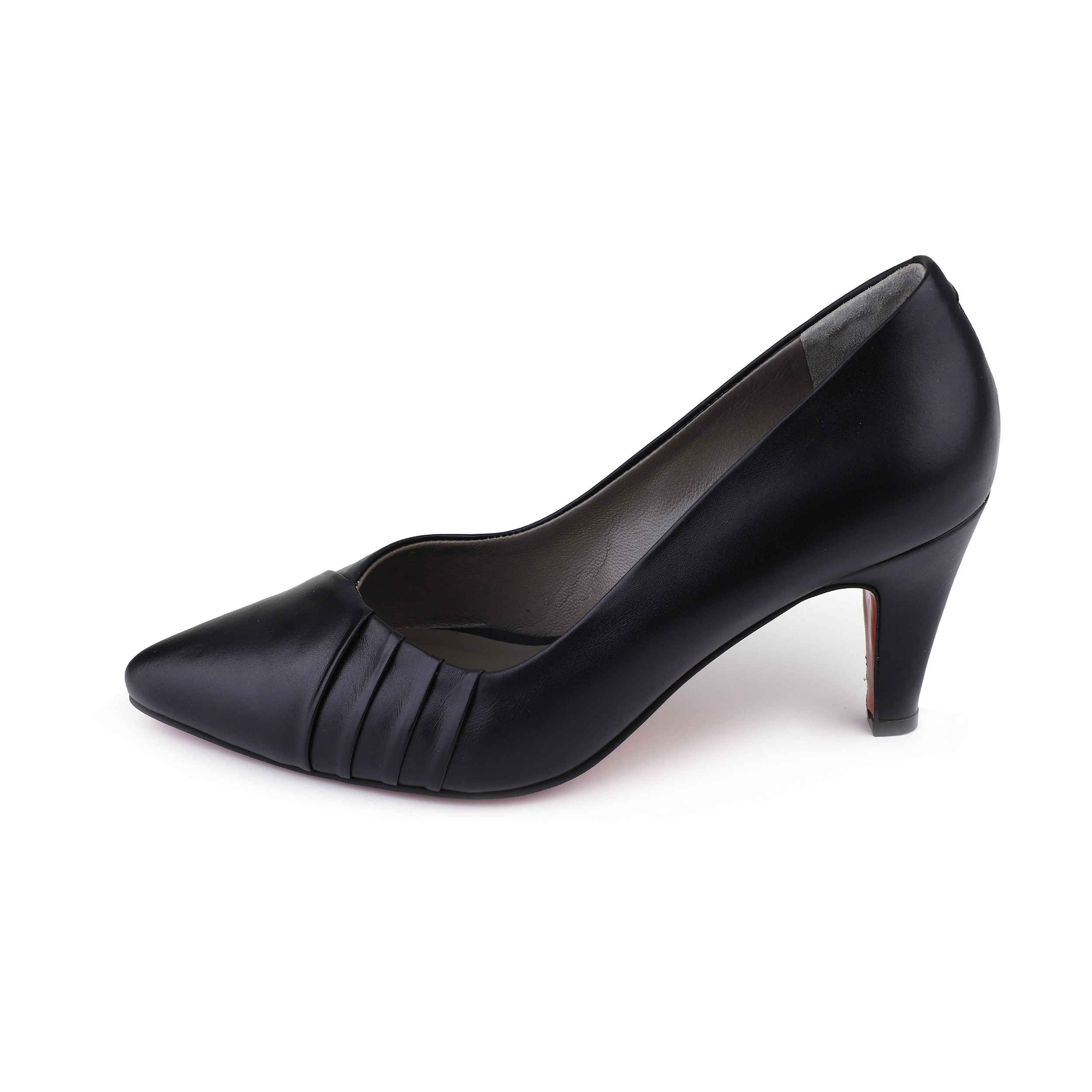 Women's Leather High Heels Shoes Model Asra