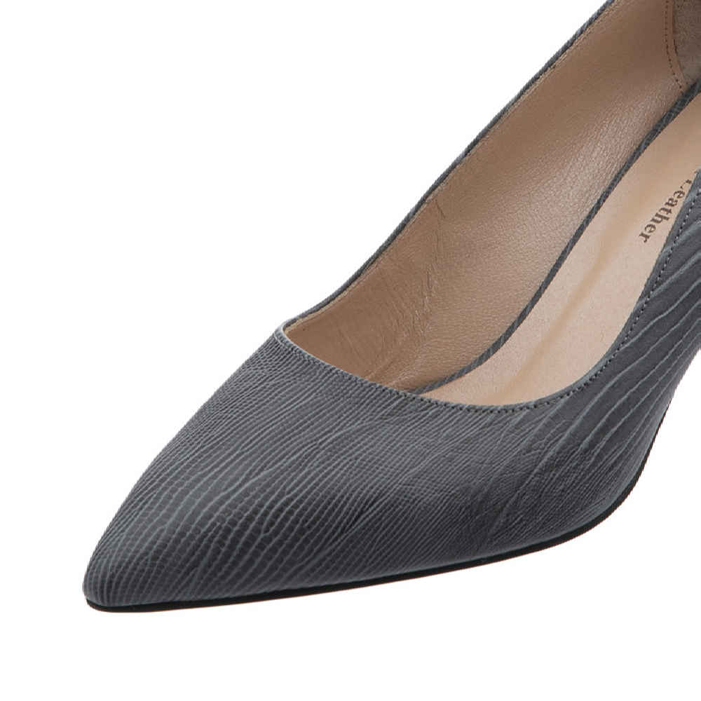 Women’s Leather High Heels Shoes Model Gisha