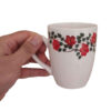 Set of Handcrafted Pottery Pitcher & Cups Spring